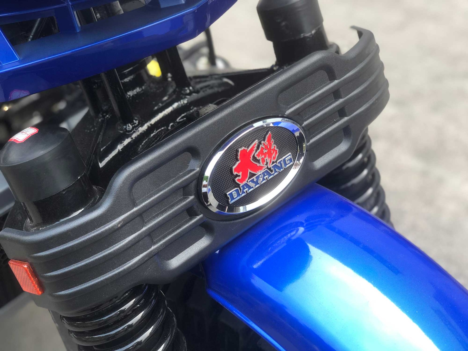 5.00-12/5.00-12 Tyre DAYANG 300cc Double Rear Axle Motorized Tricycle for Heavy Loads