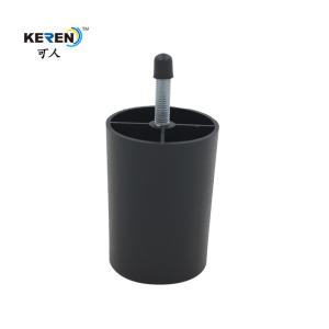 Quality KR-S022 3&quot; Plastic Furniture Legs Replacement Strong Load Bearing Long Lifespan wholesale