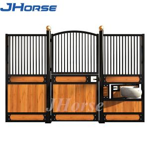 Quality Europe Style 12 Foot Horse Stall Fronts Horse Stables Equestrian Doors wholesale
