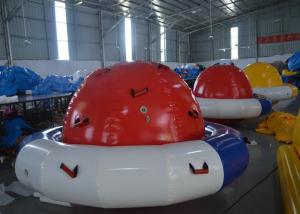 Quality Attractive Blue Inflatable Water Game Spinner Rocker EN71 CE wholesale