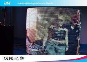 Quality Flexible 1R1G1B 43264 dot/m2 60HZ P4.81mm Full Color Curve Large Led Display Screen wholesale