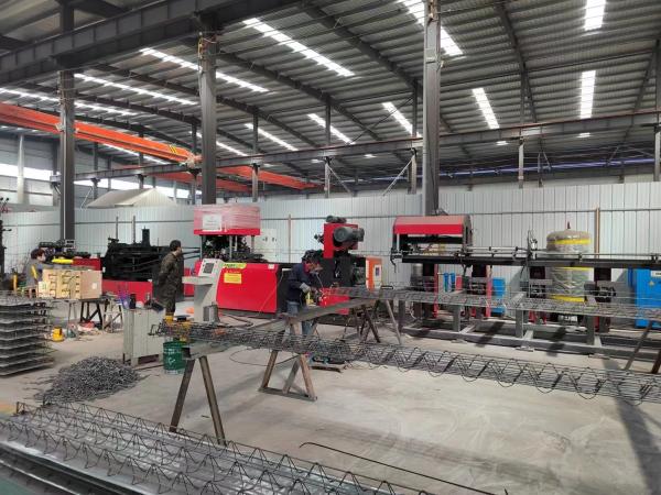 AC380V/50Hz Power Supply Steel Truss Welding Machine For Smooth And Fast