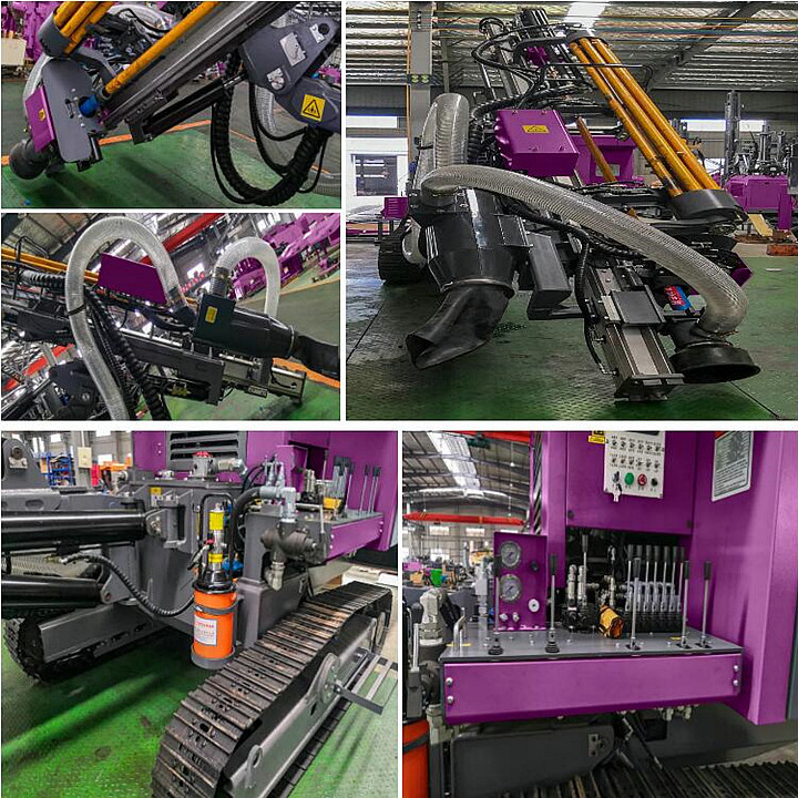 Integrated Blast Hole Drilling Machine Mining Hydraulic Diesel DTH Drilling Rig
