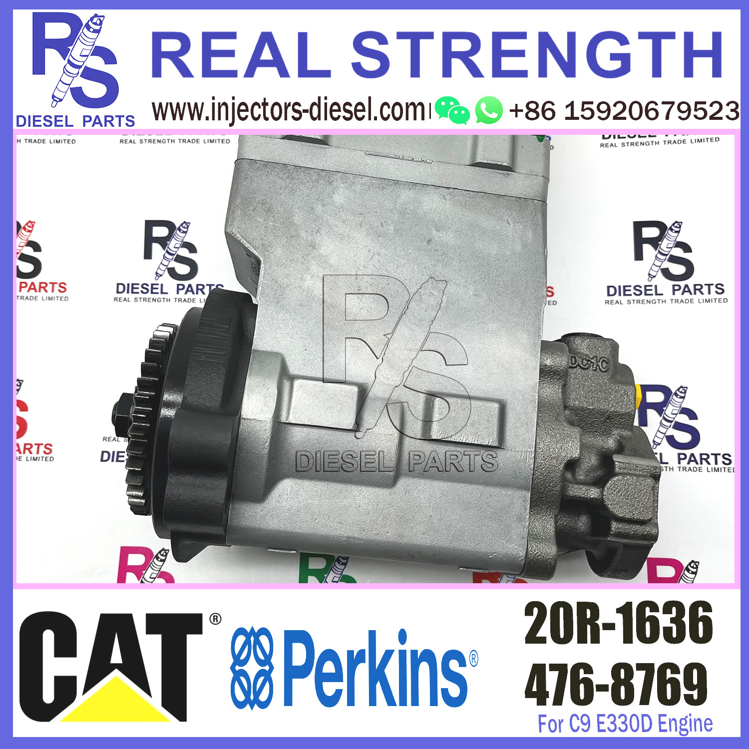 Diesel Engine Fuel Injector Pump 384-0678 319-0678 20R-1636 For E325D E330D E336D Excavator
