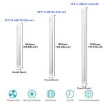 2FT Led Batten Light 36w 40W 1200MM Led DC12V 24V 48V linear Light Supermarket