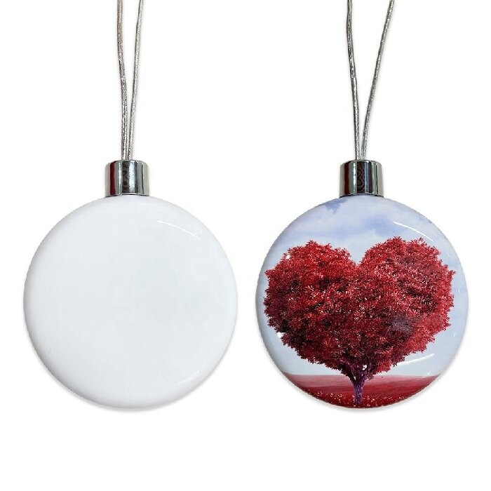 DIY Sublimation Christmas Pendant Customized Heat Transfer Christmas Decorations