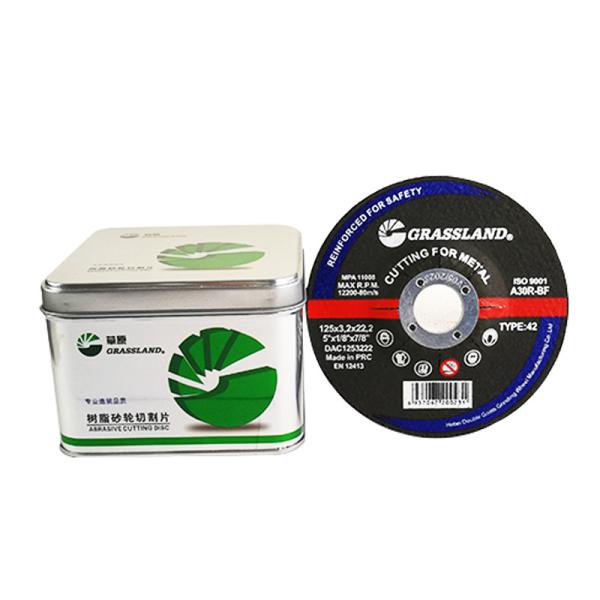 Cheap Resin Bonded 125x3.2x22 125mm Metal Cut Off Wheel for sale