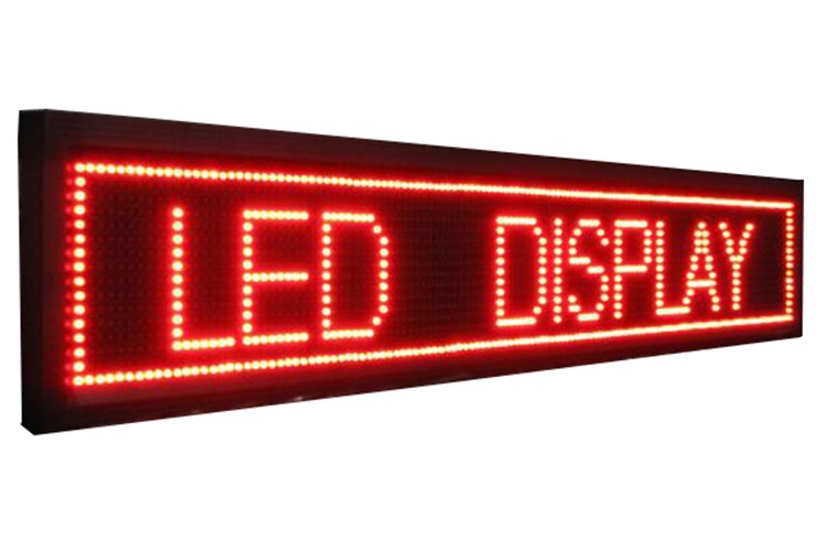 Hot! P10 double sided outdoor scrolling led open sign for advertising