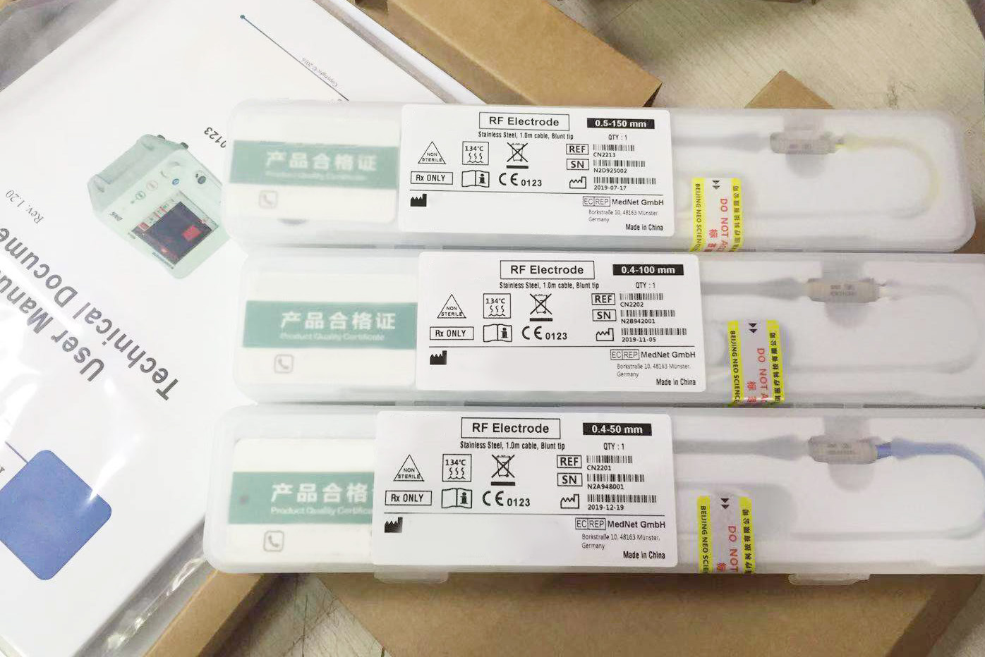 Portable Physical Therapy Rehabilitation Equipment Radiofrequency rf Lesion Generator