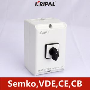 Quality IP65 PC Electrical Changeover Cam Switch Waterproof 4P 230-440V wholesale