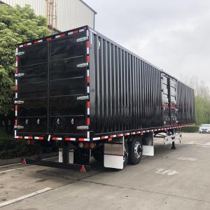Quality Bulk Cargo Transportation 2 Axle13M Dry Van Semi Trailer wholesale