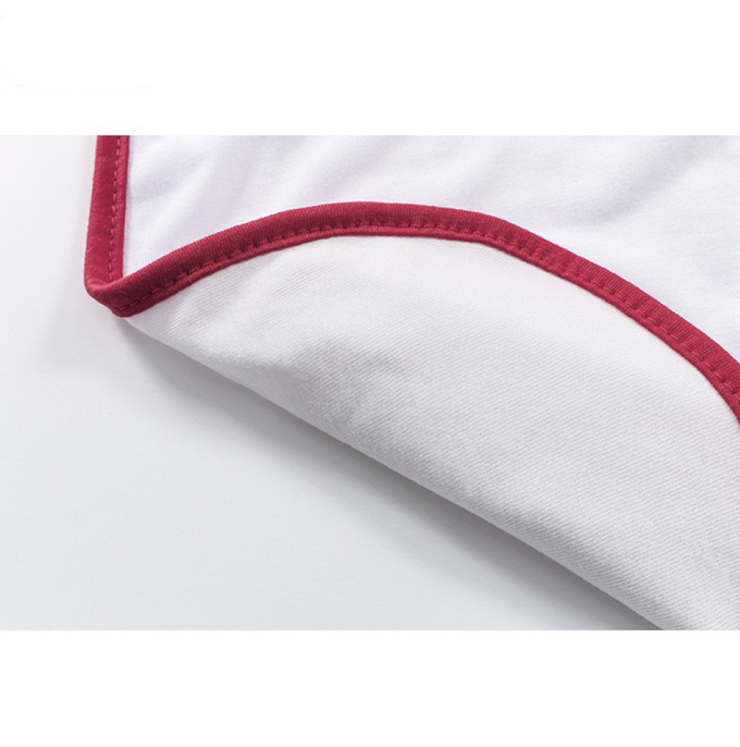 DIY Custom Blank Sublimation Polyester Cotton Baby Bibs