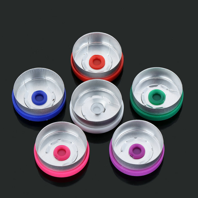 10ml Bottles And Lids 20mm , Plastic Lid Custom Engraved logo Of 10ml Glass Vials 3