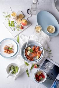 Quality SGS Food Safety 31.5cm Ceramic Tableware Set wholesale