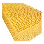 Corrosion Resistant Plastic Walkway Mesh High Strength Fiberglass Deck Flooring