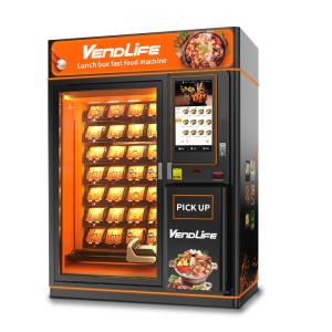 Quality 4KW Hot Food Vending Machines , MDB Lunch Box Vending Machine wholesale