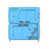 Buy cheap Blue Space Pod Bed Flame Retardant ABS Material For Hotels Anti - Slip Ladder from wholesalers