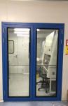 Aluminum Alloy Pharmaceutical Clean Room Door 900*2100mm Finished Surface
