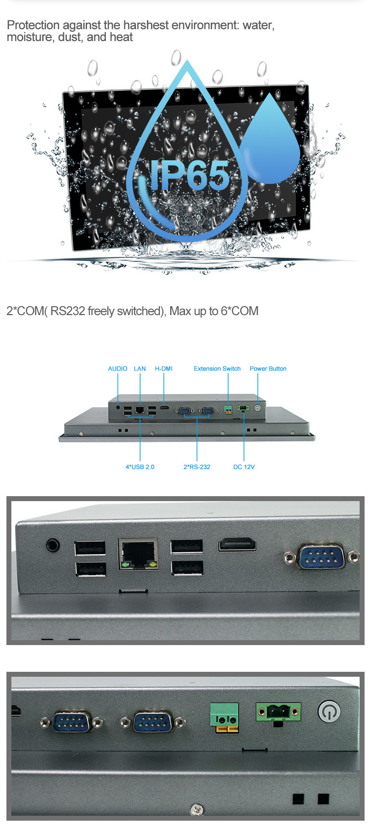 1920 X 1080 Android Touch Panel PC