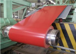 Quality 0.37 * 1219 Prepainted Galvanized Steel Coil / Color Coated Steel Sheet For Building wholesale