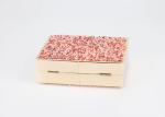 Luxury high quality pink color crystal clutch purse ladies bag evening handbag