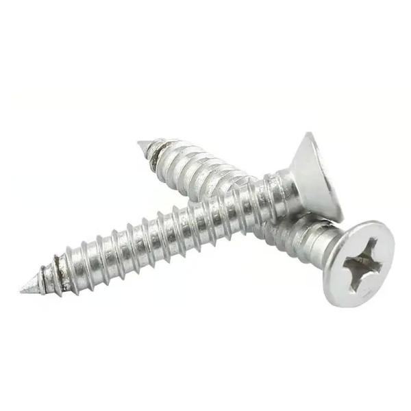 Stainless Steel Zinc Plated Roofing Concrete Screws Pan Head Stainless Steel