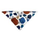 Flower Style Personalized Pet Bandana Tc Cloth Pet Bandana Collar