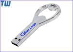 Customized Logo Durable Full Metal Bottle Opener 64GB Thumbdrive Stick