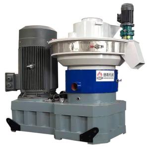 Quality Pellet Mill Machine For Sale Vertical Ring Die Double Layer Biofuel Pellet Mill For Sale wholesale