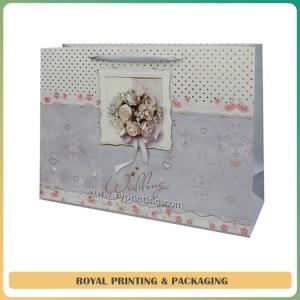 Quality high quality customize colorful paper bag/wedding bag/gift bag wholesale