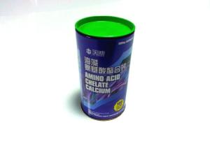 Quality Printed Cylindroid Tin Plate Containers For Popcorn / Medicine wholesale