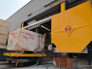Quality PLC Diamond Wire Saw Cutting Machine Rotating For Granite Marble Limestone wholesale