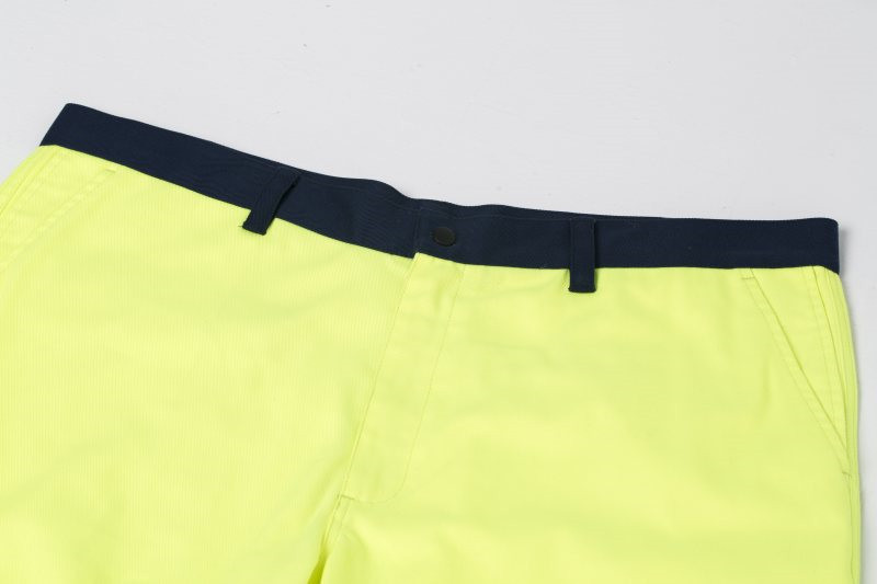 Anti Static Mens Work Pants With Reflective Stripes , EN11611 Reflective Fr Clothing