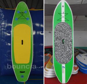 Quality Durable PVC Tarpaulin Surfboard / Inflatable SUP Board For Water Sports wholesale