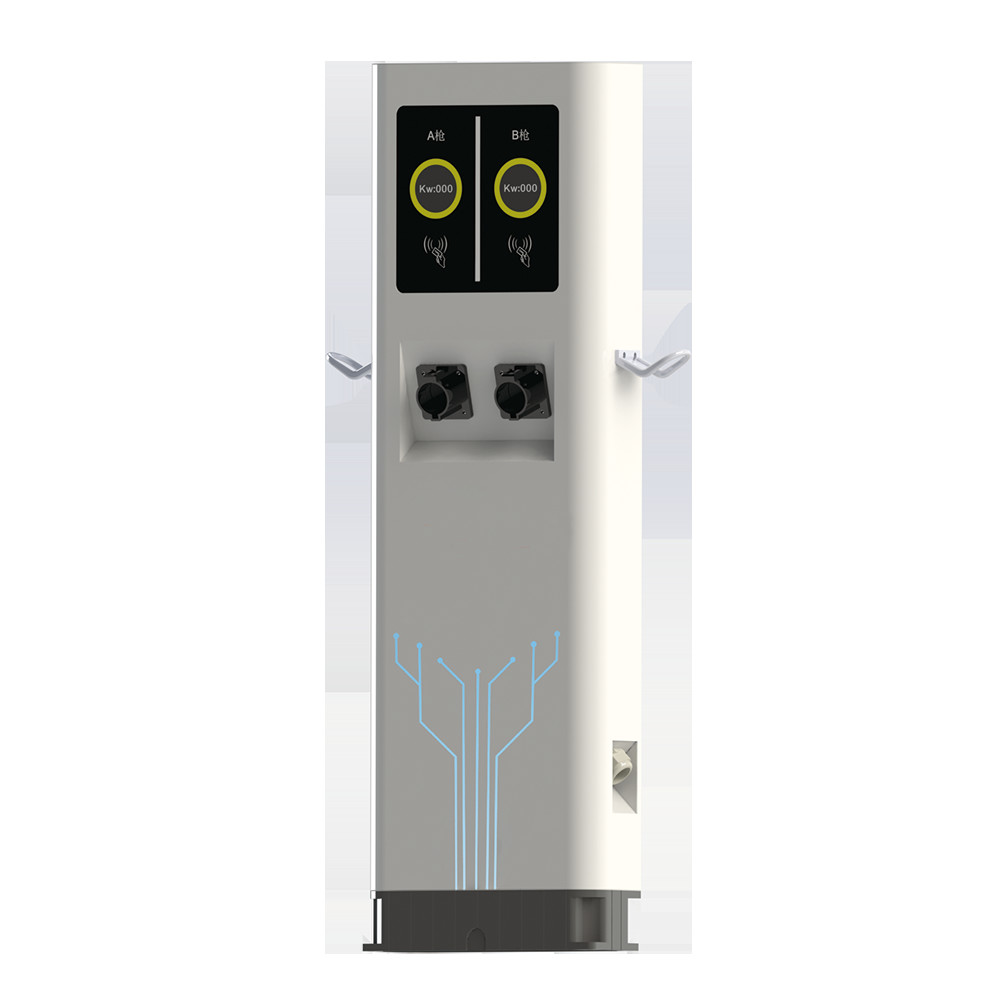 Public Integrated EV 22kw Electric Car Charger Station J1772 For Agents