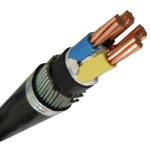 0.6 / 1kv Armored Electrical Wire Copper AL Conductor XLPE PVC Insulated