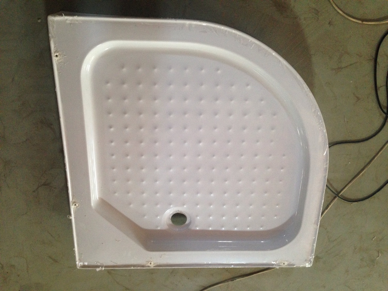 China sector acrylic shower base with good quality ST014