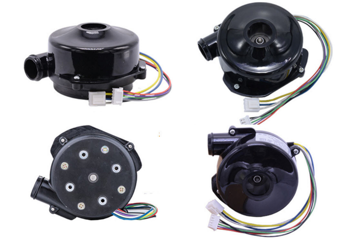 Electric Small Air Brushless Dc Motor Fireplace Mini Blower Ventilation Fan 6