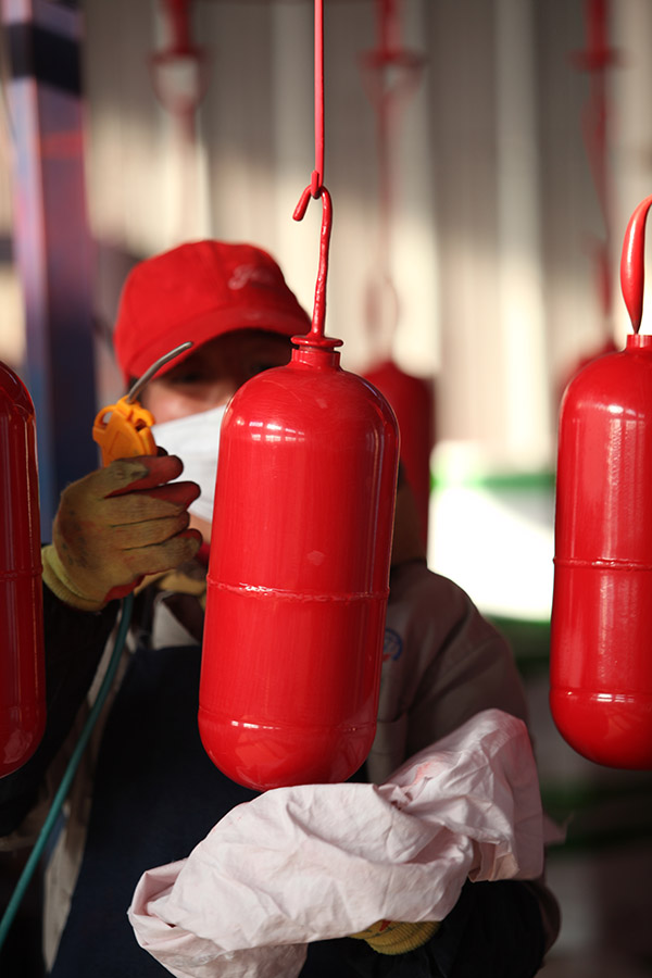 Factory direct selling 4kg BSI EN3 certificated dry powder fire extinguisher