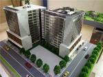 Miniature Scale Apartment Building Model Acrylic Plastic Material 1 . 2 * 0 . 8M
