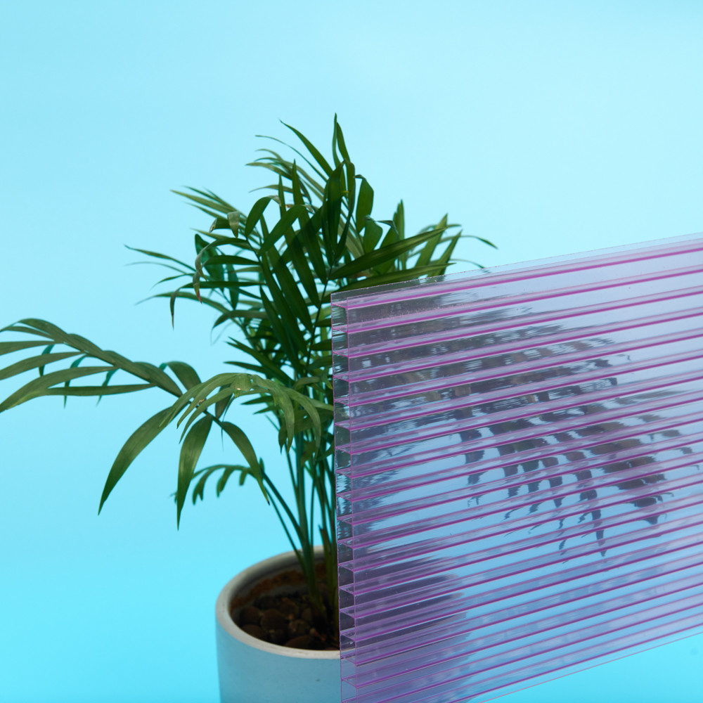100% Virgin Bayer Polycarbonate Hollow Sheet For Construction