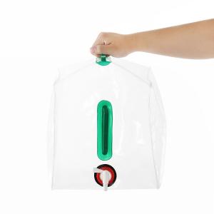 Quality PVC Collapsible Water Jug 1L-3L Outdoor Foldable Travel Shower For Camping wholesale