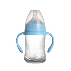 Quality 180ml Borosilicate Glass Baby Bottle wholesale