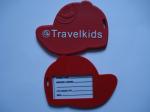 CMYK Color Funny PVC Luggage Tag For Business Gifts / Souvenir
