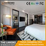 5 Star Bedroom Ash Wood Frame And Solvent-Free Anti-Fouling Leather Hotel
