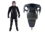 Rigid Inner Panel Anti Riot Armour Anti - Wallop In The Key Parts Highly Safety