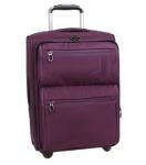 Purple Large Mens Rolling Carryon Luggage Nylon Business Luggage