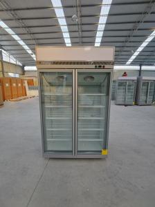 Quality Convenience Store R404a Upright Glass Door Freezer With SECOP Compressor wholesale