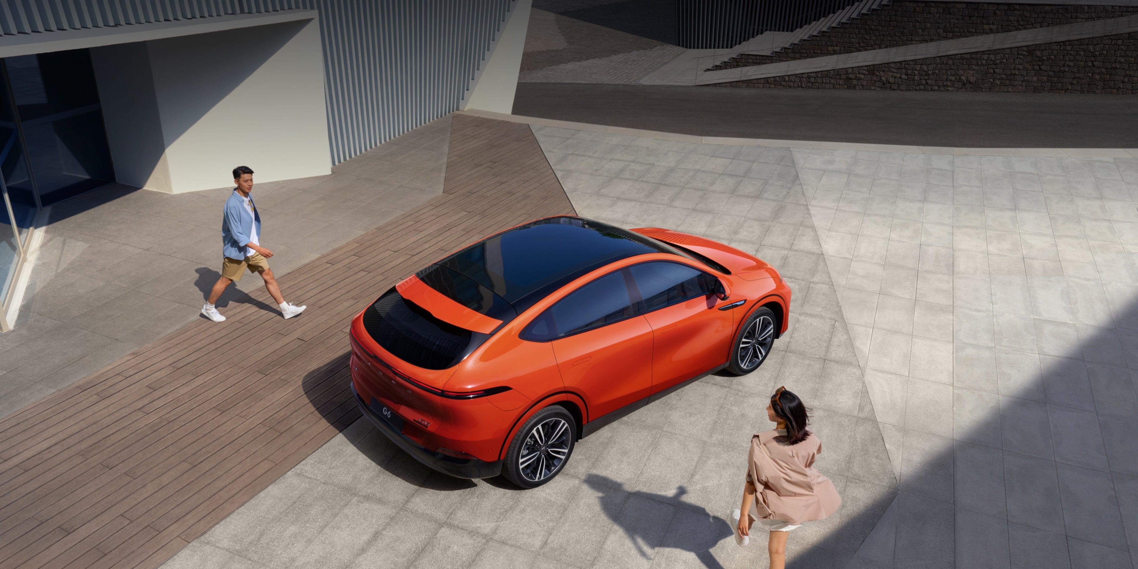 Xpeng G6 Max The Ultimate Choice for 4WD EV SUV Cars with 755KM Range and Quick Charge