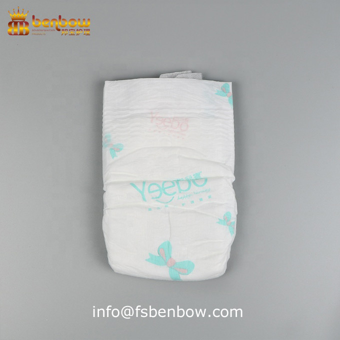 B Grade Diaper Cloth-like Soft Newborn Baby Disposable Diaper